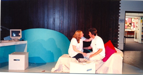 Mike Berenger and Jane Bellamy in The Tameness of a Wolf by Lyn Ferrand